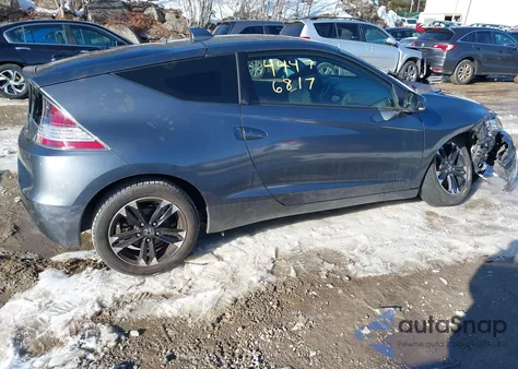 2014 Honda Cr-Z из США, поврежденный, VIN JHMZF1D40ES000633